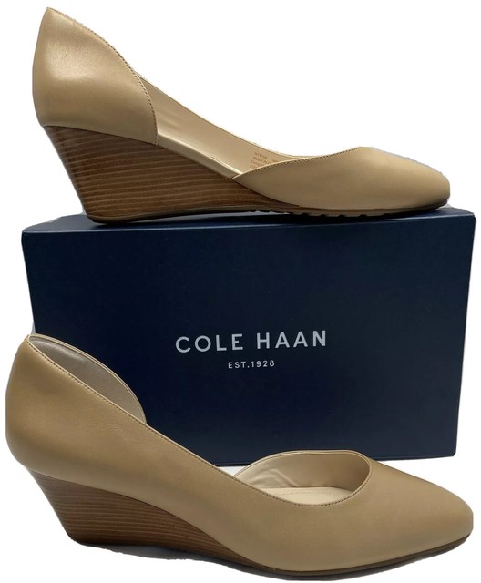 cole haan edith wedge pump