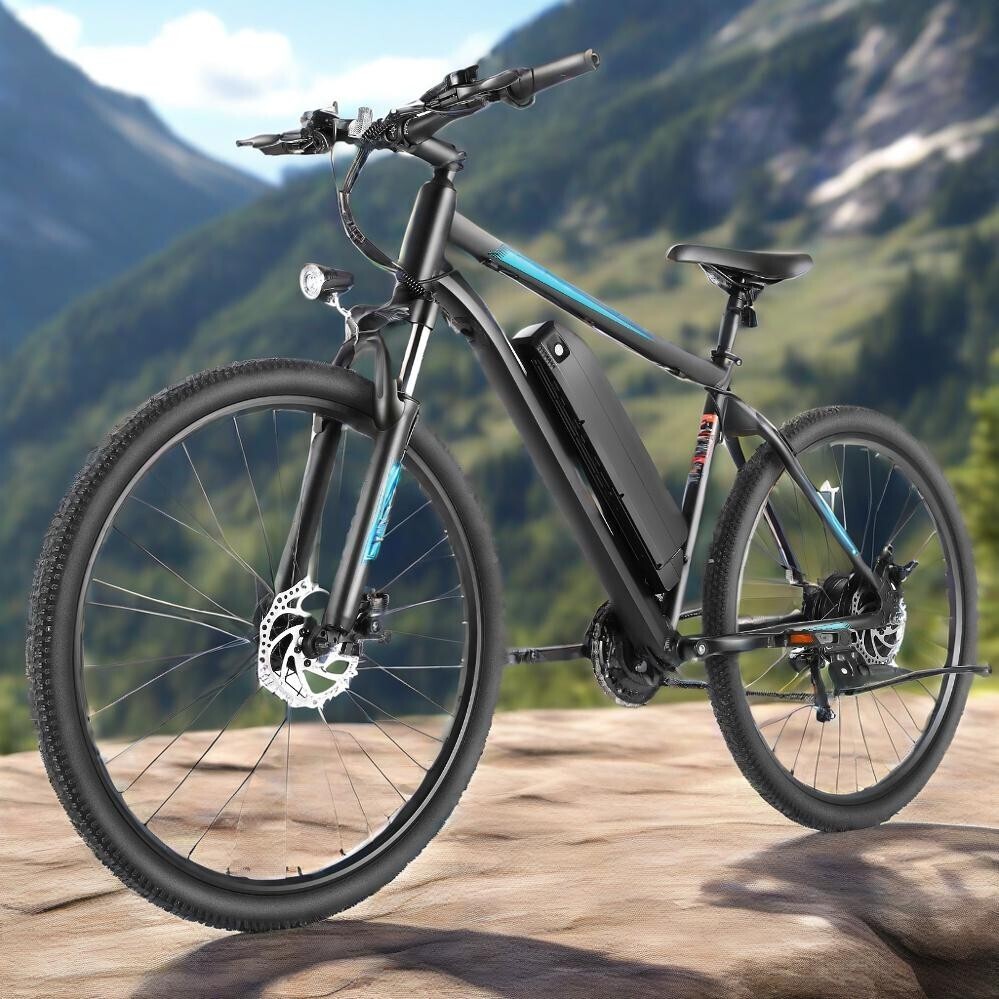 Ne✌️ 26'' 21-Speed 350W 50lbs Lightweight Geometry Frame Bike City