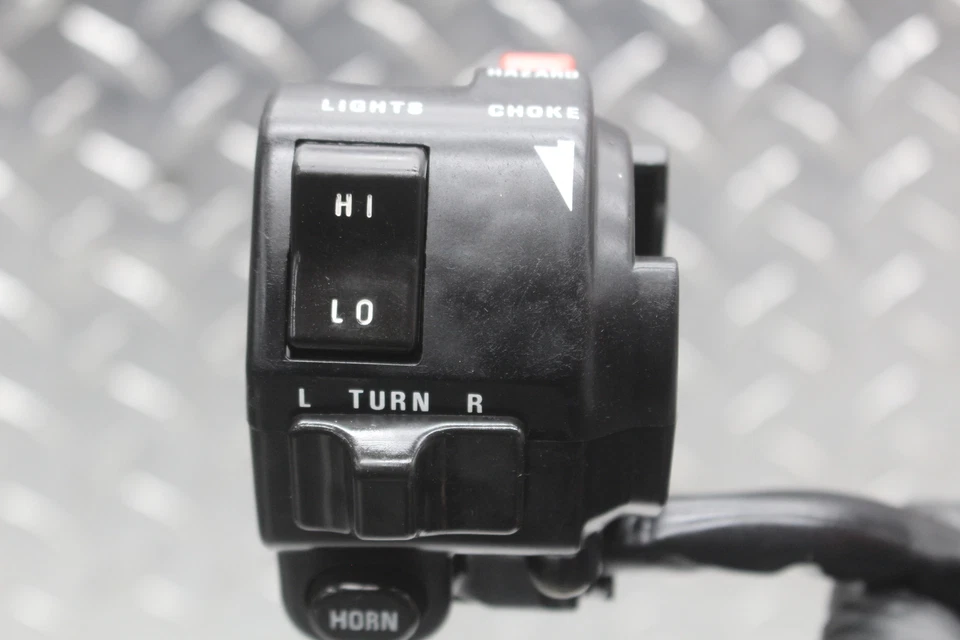 Kawasaki Vulcan 750 VN750A 2003 clip izquierdo en mango bocina interruptor de señales Foto 3 de 4