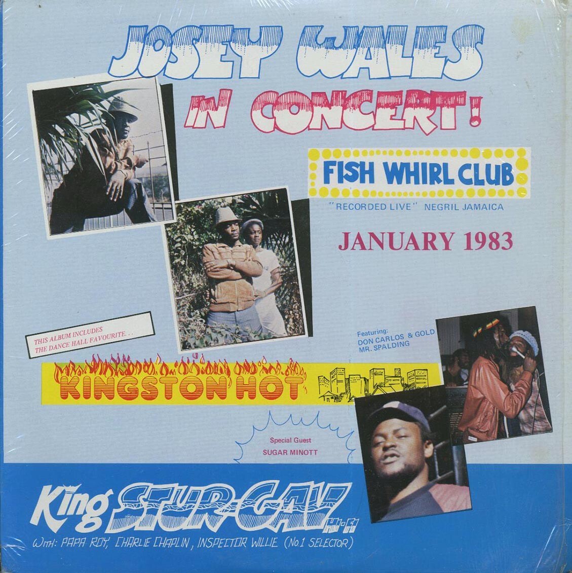 Король винила Стерджес Хай-фай, Джози Уэйлс, мистер Сполдинг, Дон Карлос, Шугар Минотт -