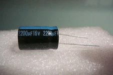 2200UF 16V 2200MFD LOT OF 10 JAMICON RADIAL CAPACITORS 105c SHIPS USA FREE SHIP
