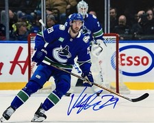 MARCUS PETTERSSON SIGNED 8x10 - VANCOUVER CANUCKS with COA -