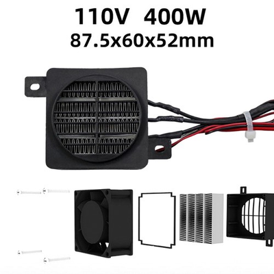 #ad 110V 400W Thermostatic PTC Fan Home Space Heating Incubator Electric Heater CBY $24.31