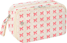 Cute Pencil Case for Girls,Large Corduroy Zippered Pencil Case Pouch, aesthetic