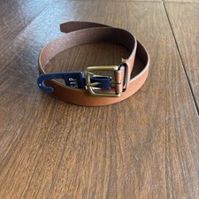Gap Brown Cognac Leather Men's 32" Belt NWT