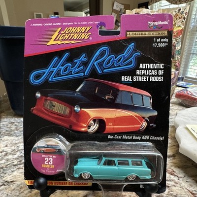 Johnny Lightning Hot Rods 1962 Rumbler Blue 1:64 Diecast Car Limited Edition