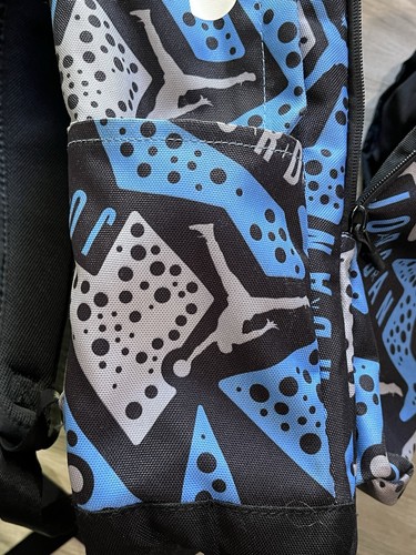 Jordan Air Patrol Rucksack schwarz/grau/university blue - groß - Bild 5 von 10