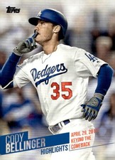 2018 Topps #CB-2 April 29, 2017: Keying the Comeback Cody Bellinger Highlights
