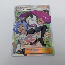 Pokemon TCG 2019 Sun & Moon Hidden Fates Jessie & James 68/68
