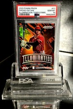 SHOHEI OHTANI - TIGER 🐅 STRIPE- 2020 PANINI PRIZM - LA🔥POP 1 🔥PSA 10 💥