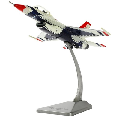 #ad #ad USAF Thunderbirds F 16 1:100 Scale Model High Quality Diecast Alloy 15.5cm $28.26