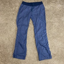 The North Face Aphrodite 2.0 Pants Women Large Navy Blue Nylon Blend Hiking Camp