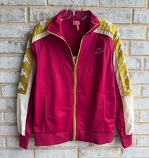 Kappa NWT 222 Banda Long Sleeve Zip Front Reg...