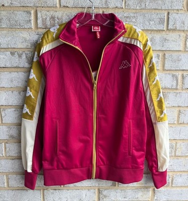 Kappa NWT 222 Banda Long Sleeve Zip Front Regular Fit Track Jacket Size M