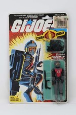 Vintage 1985 G.I. Joe Cobra Eels Cobra Frogman Hasbro ARAH MOC 34-Back