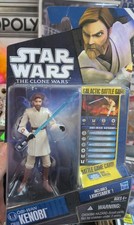 Star Wars The Clone Wars - Obi-Wan Kenobi Action Figure CW40 - Brand New In Box