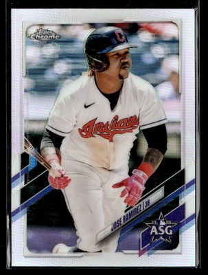 2021 Topps Chrome Update #ASG-18 Jose Ramirez 2021 All-Star Game