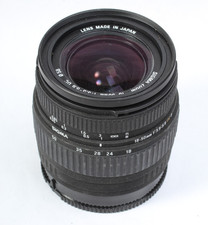 SIGMA 18-50MM F/3.5-5.6 DC D SONY/MINOLTA A MOUNT W CAPS HAZY