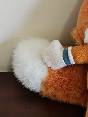 Vtg Sonic the Hedgehog Plush Tails Fox 2 Tailed 1994 Rare Stuffed Toy 12" No Tag - Picture 4 of 12