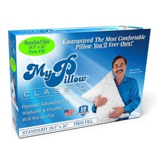 Bed Pillow Standard Size Firm Back Stomach Side Sleepers MyPillow 80031-01