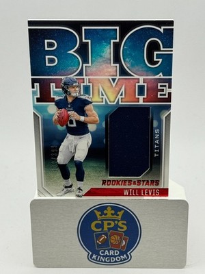 2023 Panini Rookies & Stars - Big Time Will Levis #BT-WL /399 (MEM, RC)