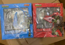 Original LING JIHUN 1/12 Teenage Mutant Ninja Turtles Leonardo Raphael Figure 