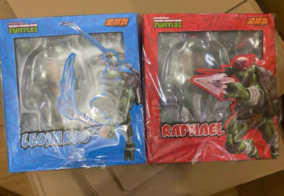 Original LING JIHUN 1/12 Teenage Mutant Ninja Turtles Leonardo Raphael Figure 