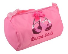 Girls' Sequined Ballerina Pattern Waterproof Ballet Dance Bag Hand Bag Should...