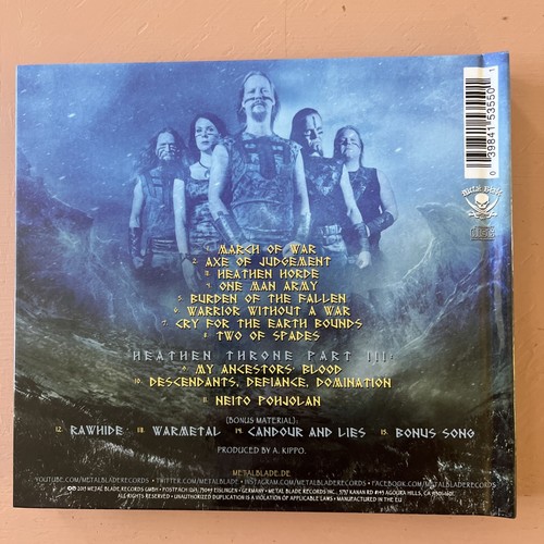 Ensiferum - One Man Army (Deluxe 2xCD digibook, Like New) - Picture 2 of 13