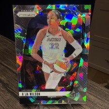 2024 Panini Prizm WNBA - A'ja Wilson #86 Ice Prizm