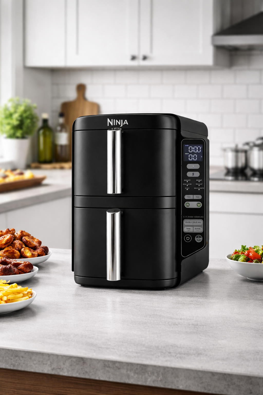 Ninja Ölfreie Fritteuse - Double Stack Sl300eu - Kapazität 7,6L - 6 Garprogramme - 2470W 622356297868 - Image 9