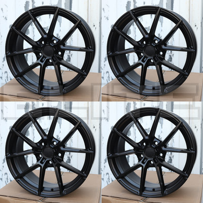 NEW SET 18 INCH BBS STYLE WHEELS RIMS 18X8 +38 (5X114.3) CB:73.1