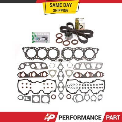 Head Gasket Set Timing Belt Kit Fit 95-98 Nissan Quest Mercury 3.0 SOHC VG30E