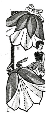 Petal Apron Mail Order Pattern 7408 (Reprint)