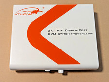 Ancien Interrupteur KVM pour Apple ATLONA 2X1 Mini DisplayPort KVM Switch (Puissant)