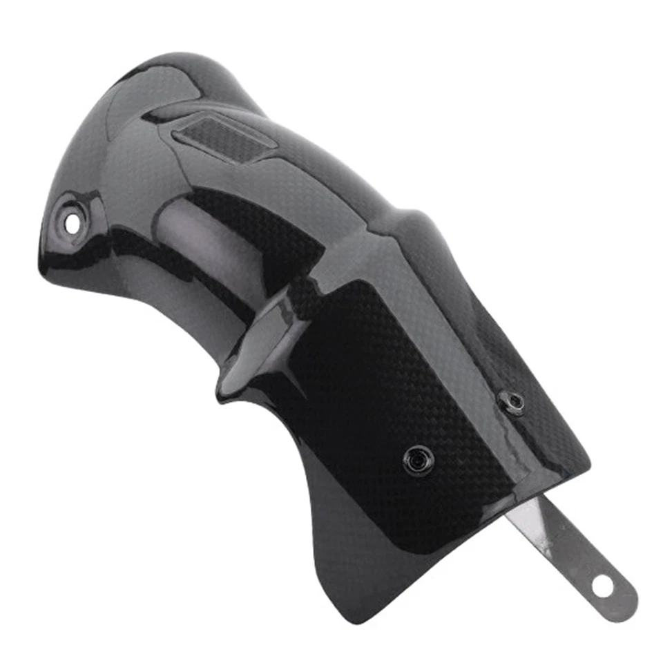 Carbon Fiber Heat Shield Exhaust Cover Guard For BMW S1000R/RR R1200GS - Imagem 3 de 4
