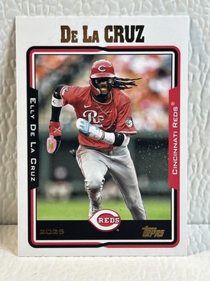 Elly De La Cruz 2025 Topps Archives Design Variations #271 Name Swap