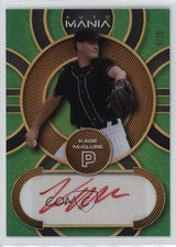 2023 Wild Card Mania Circles Green Rainbow 1/15 Kade McClure #AM-C25 Auto 0gh1