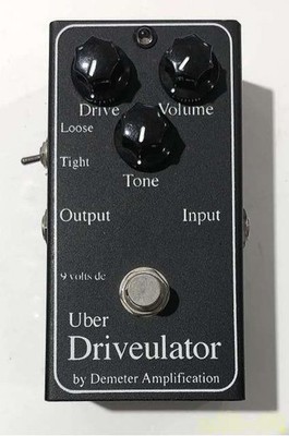 Demeter Amplification DRV-1 Overdrive Guitar Effects Pedal Vintage to High Gain