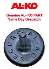 One Genuine AL-KO Secure Barrel Wheel Lock Dust Cap NOT 3D PRINTED 1552864