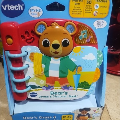 VTech Bear's Dress and Discover Book