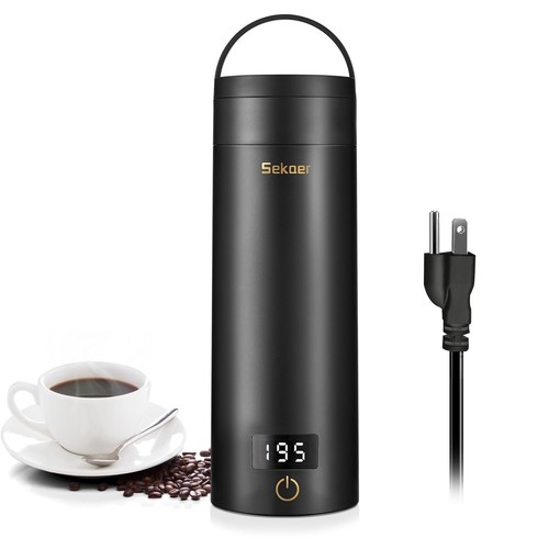 Mini tetera eléctrica de viaje portátil pequeña, con 4 variables... - Imagen 1 de 7