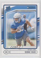 2024 Panini Donruss Rated Rookie Sione Vaki #332 1kt5