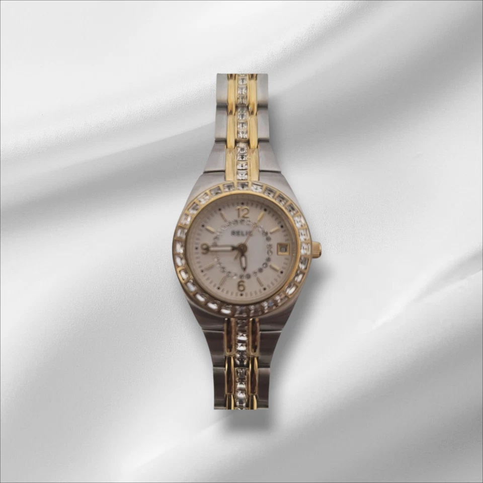 Relic By Fossil Women's Two-Tone Silver and Gold Stainless Steel Watch - Image 3 of 4