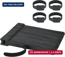 100PCS Cable Straps Wire Cord Hook Loop Ties Reusable Fastening Organizer Laptop