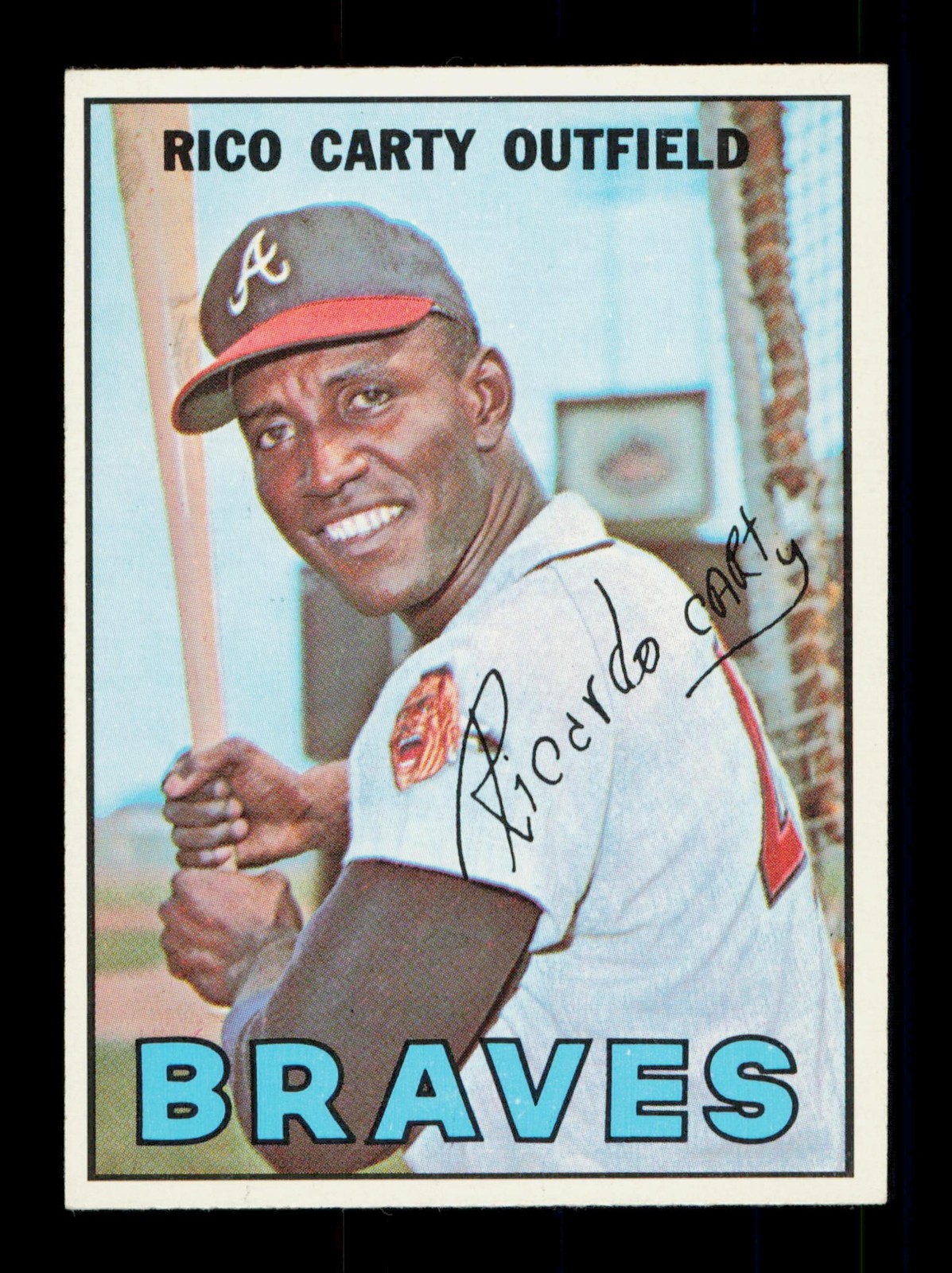 1967 Topps #35 Rico Carty Atlanta Braves