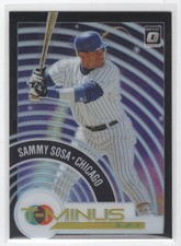 #TM9 2021 Donruss Optic T-Minus 3...2...1 SILVER PRIZM * Sammy Sosa Cubs