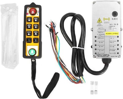 Hoist Controller Industrial 3-Proof Electric Remote Control YU-8 for Crane Lift