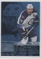 2015 Upper Deck Fleer Showcase Flair Row 1 Blue Ice 61/99 Blake Wheeler #4 1o3
