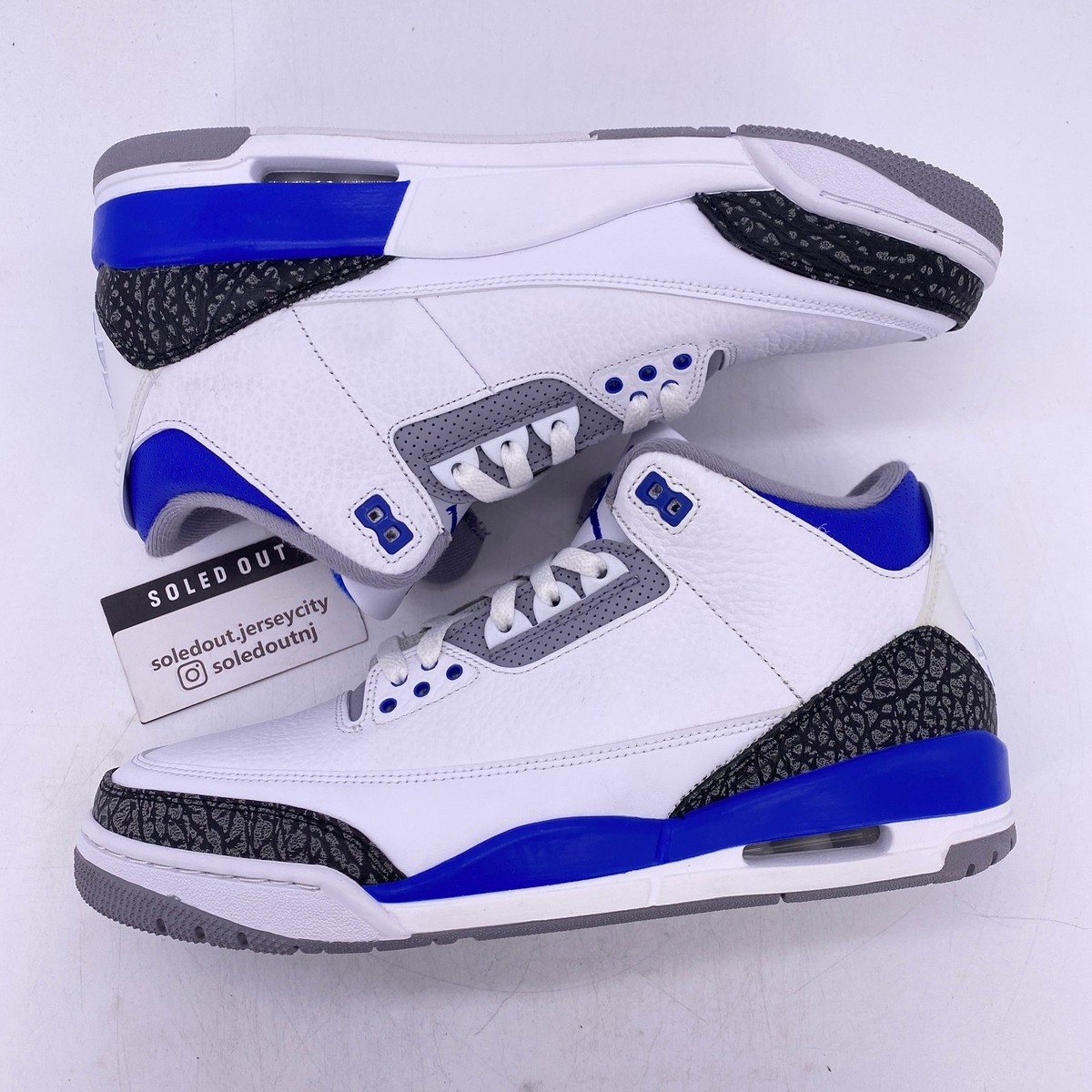 Size 11 - Jordan 3 Retro Mid Racer Blue for sale online | eBay